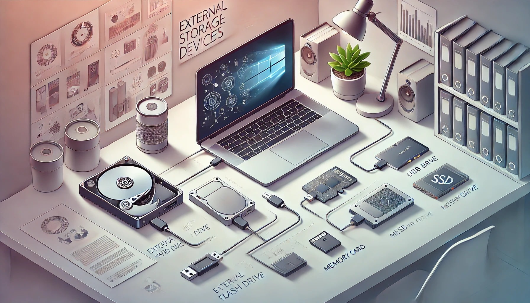 انواع حافظه های خارجی