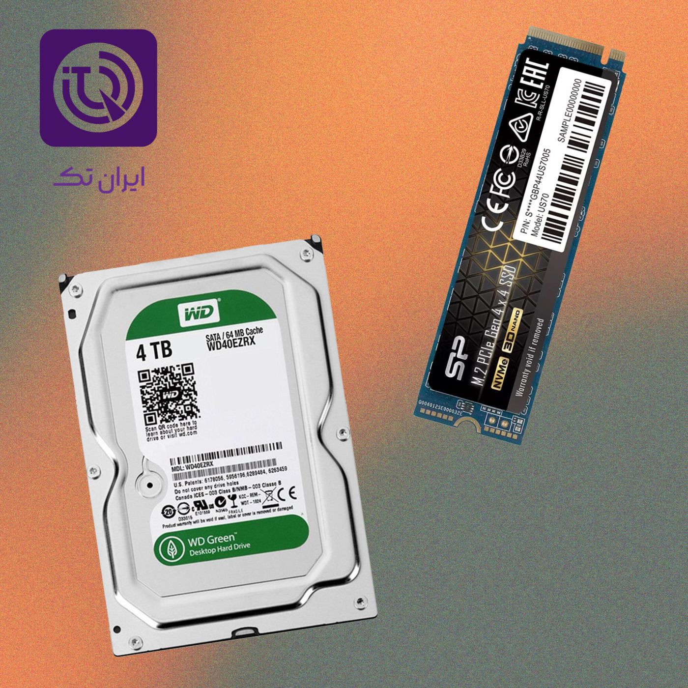 تفاوت HDD و SSD