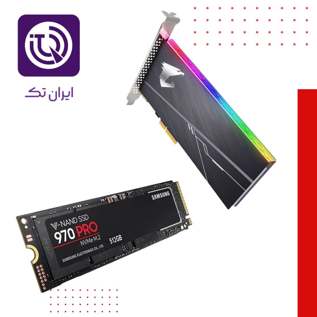 SSD معمولی و SSD Workstation