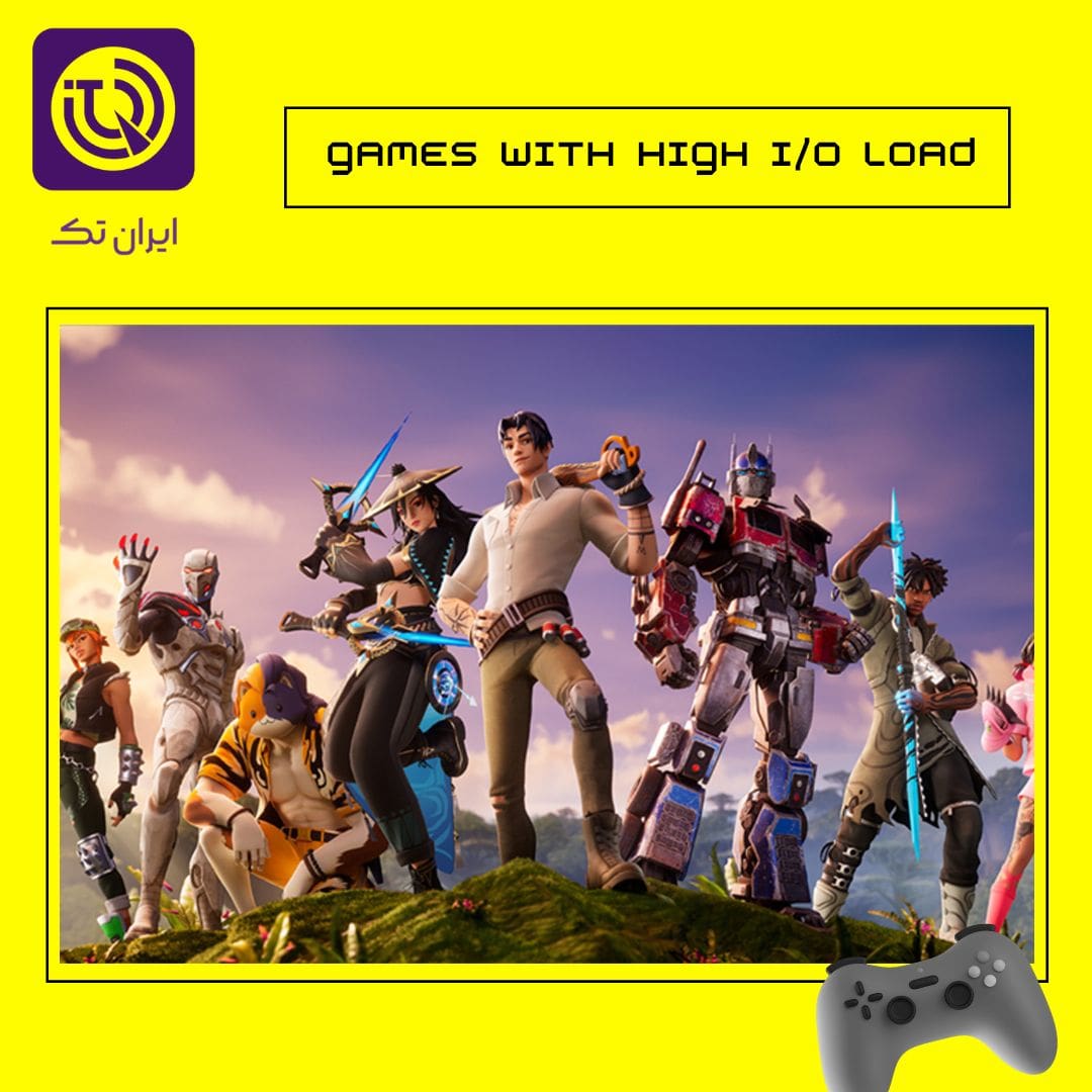 بازی‌ها با بار I/O بالا
