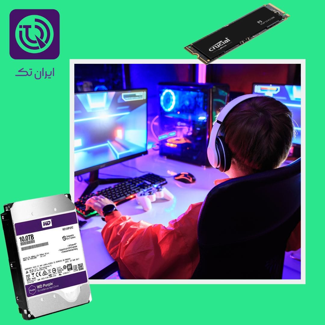 تفاوت رفتار HDD و SSD