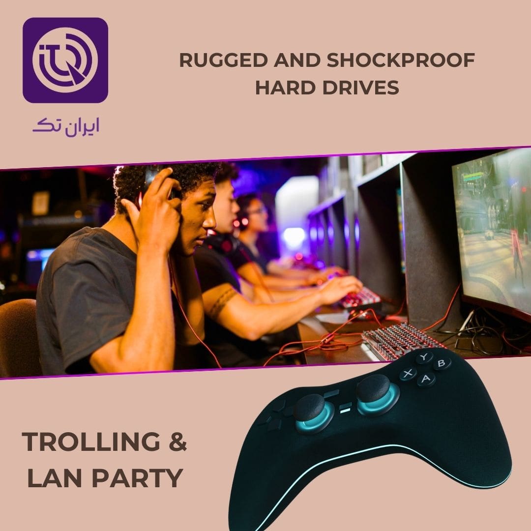 هارد دیسک‌های مقاوم و ضد شوک